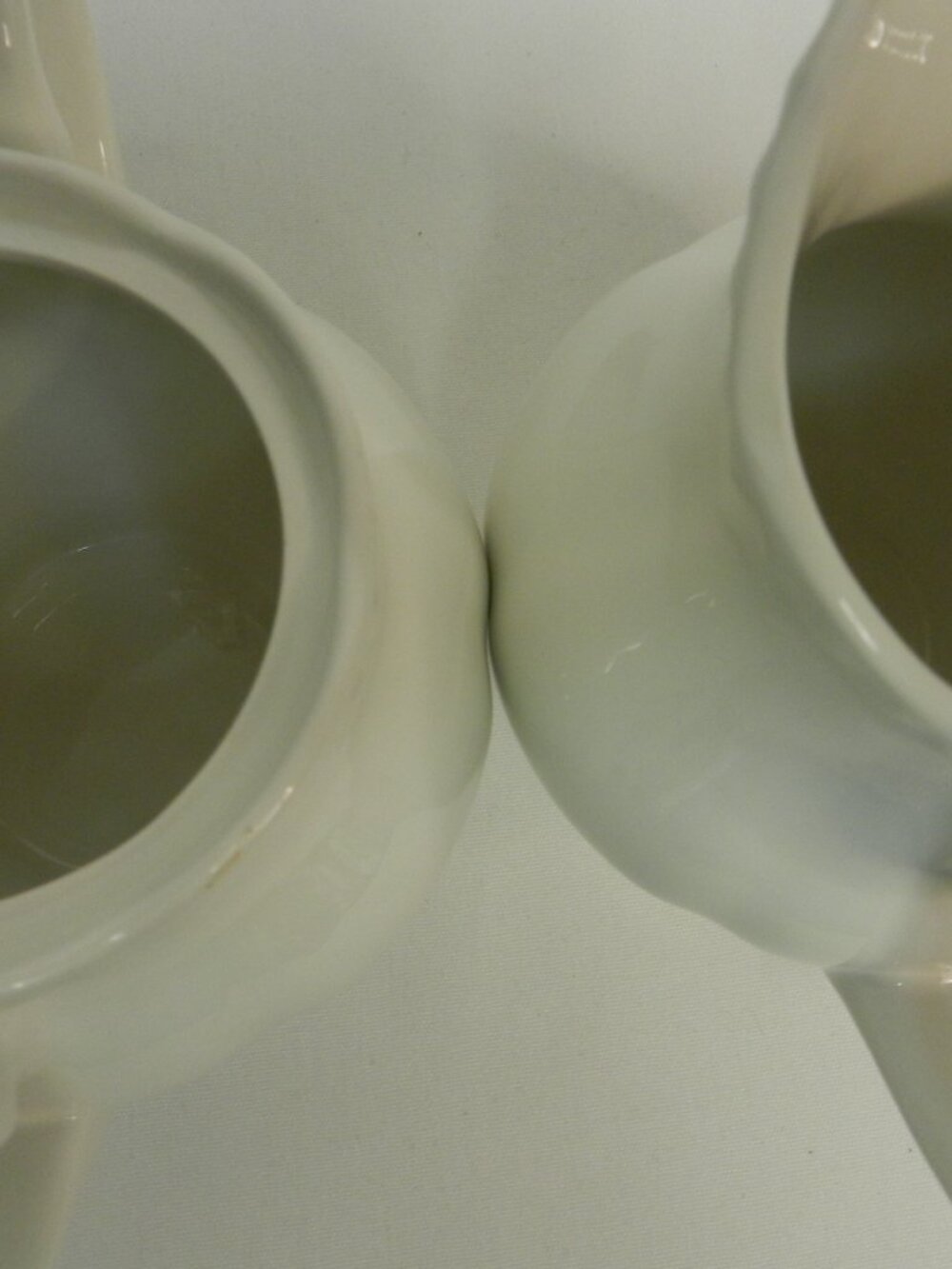 Johnson Brothers made in Staffordshire England white Creamer Sugar bowl & Plate - Picture 11 of 12